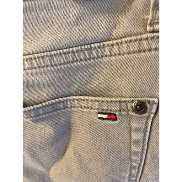 TH Tommy Hilfiger gray denim shorts size 10 - Picture 4 of 4